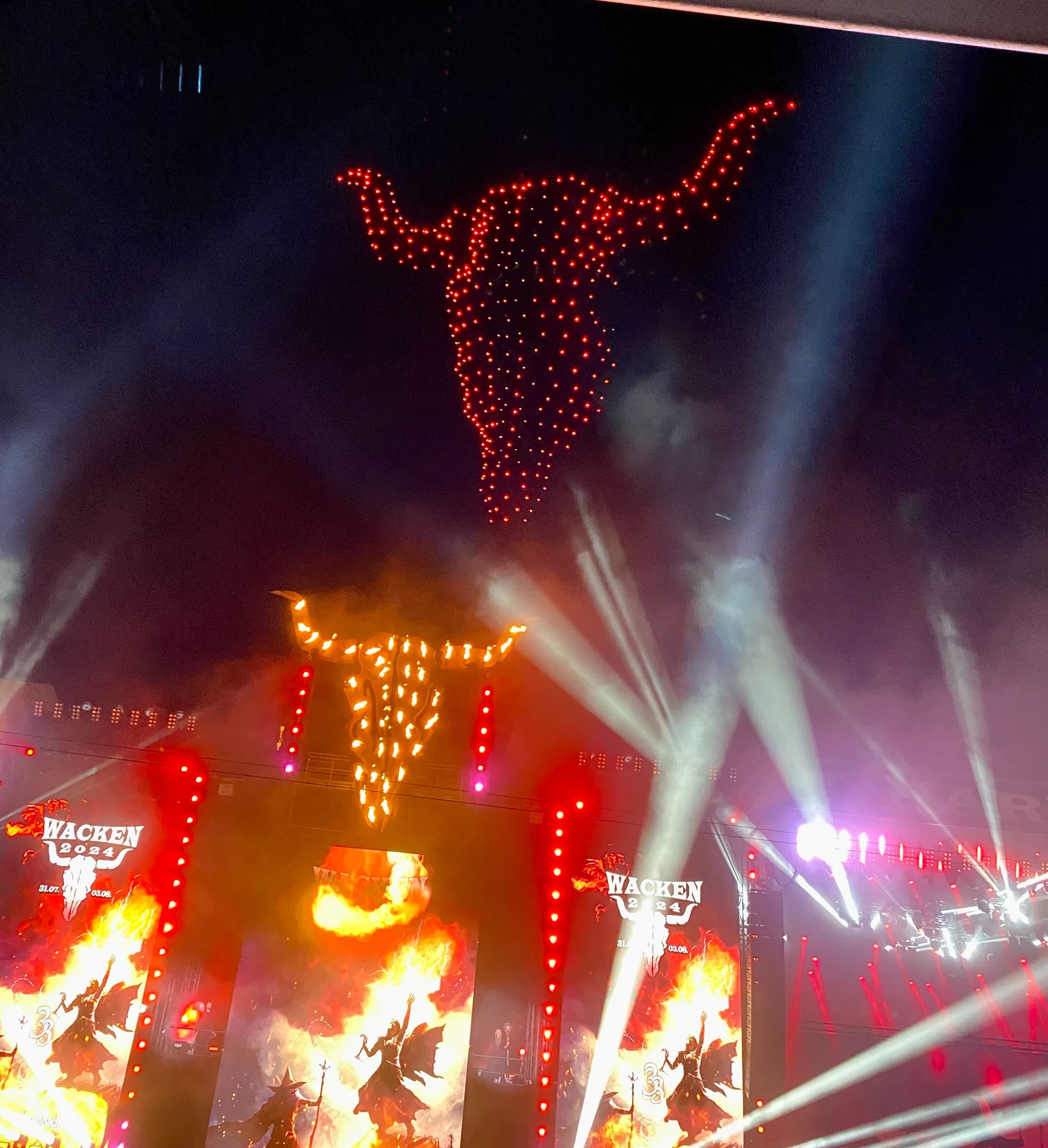 custom logo drone show